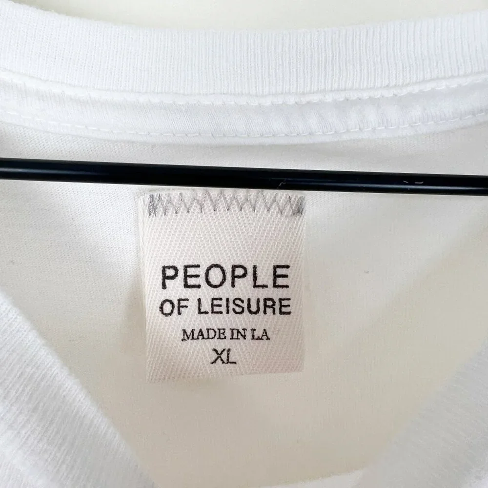 People Of Leisure Radiohead No Matter Band Tee Oversized Graphic T-Shirt Rock - Picture 5 of 11